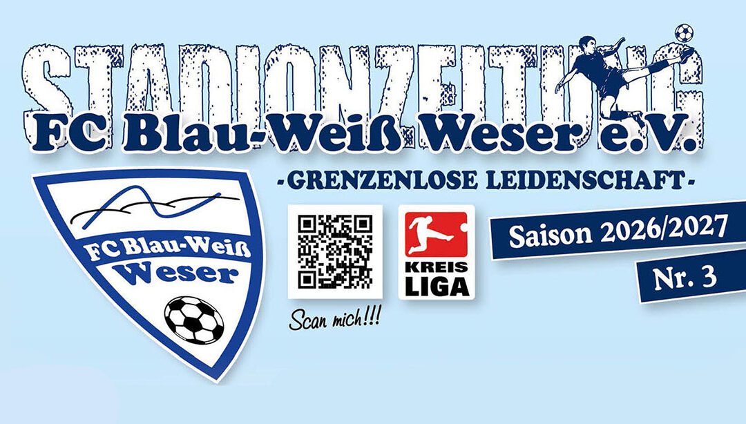 Die Stadionzeitung Nr. 3 – 2026/27