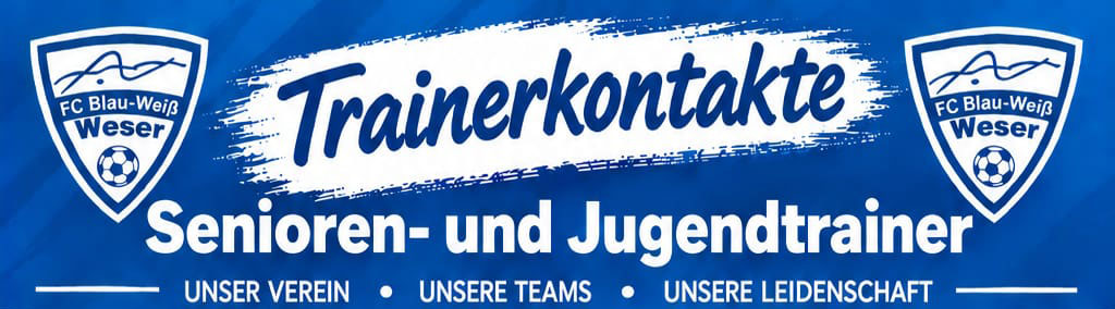 Trainer im FC BW Weser 2026/27